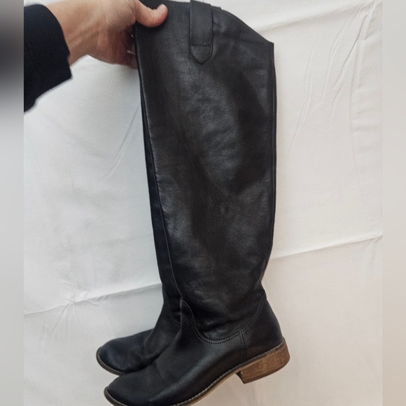 Knee High Boots Leather 8 - Picture 3 of 16